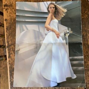 Jessica McClintock Inc. Strapless Wedding Gown